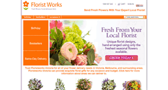 Desktop Screenshot of doncasterflorist.com.au