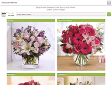 Tablet Screenshot of doncasterflorist.com.au